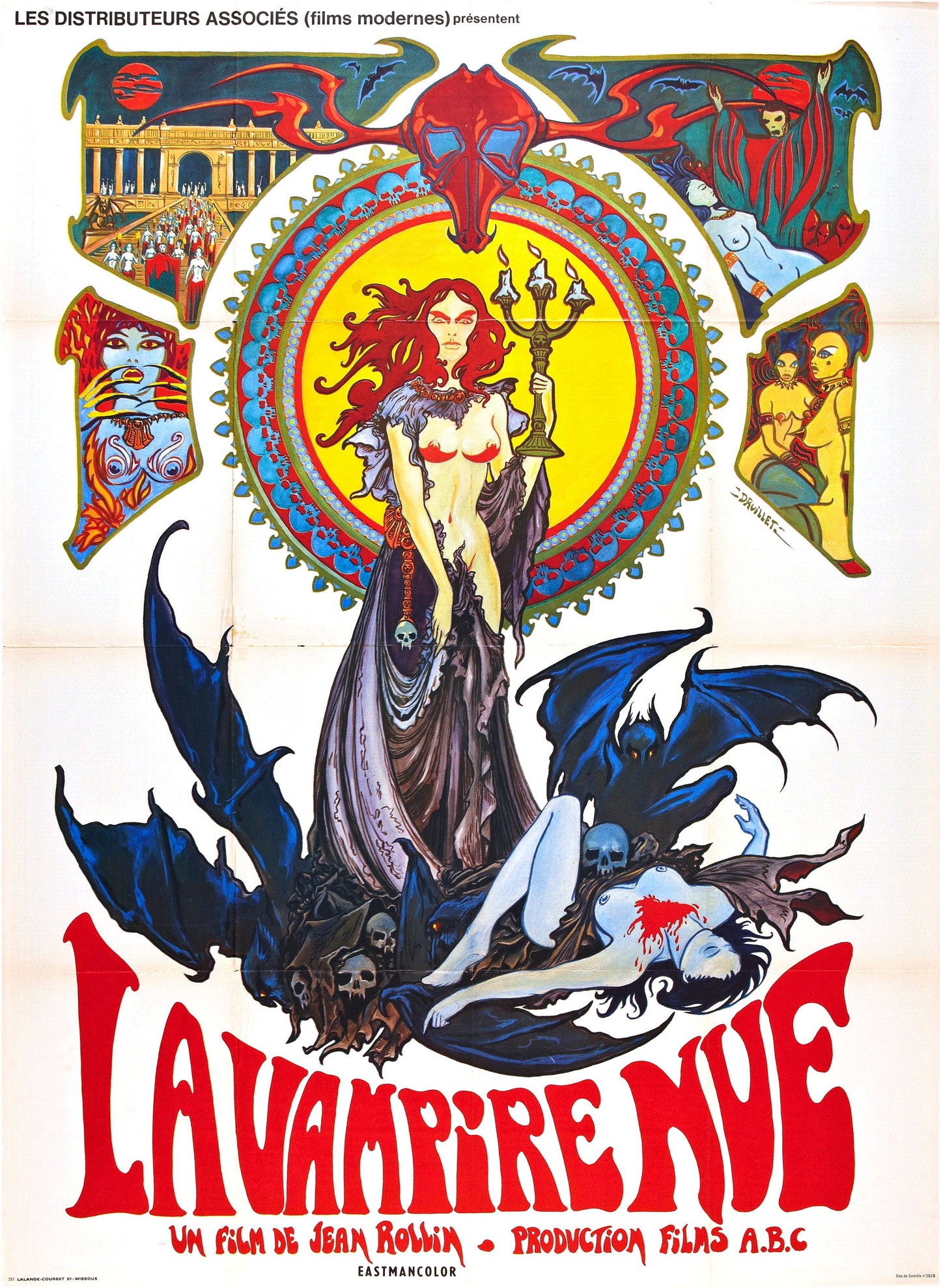 Nude Vampire 01 Movie Magnet