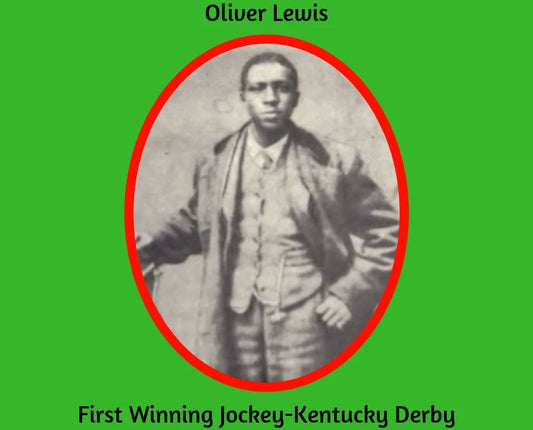 Oliver Lewis Keychain Horse Racing Picture Jockey