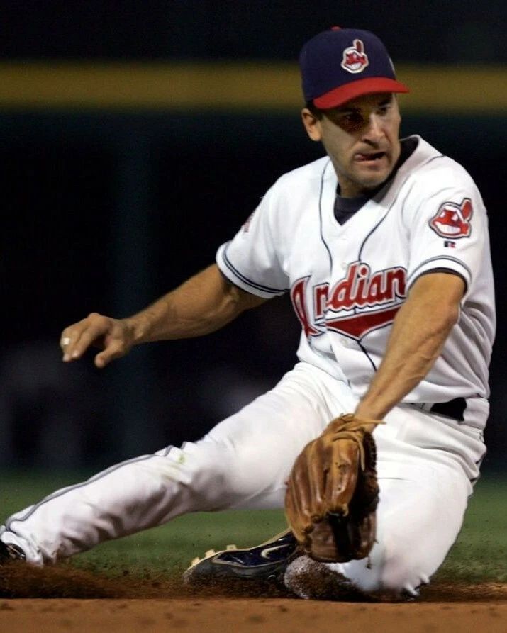Omar Vizquel Photo Cleveland Indians Baseball Picture Mlb Back Hand