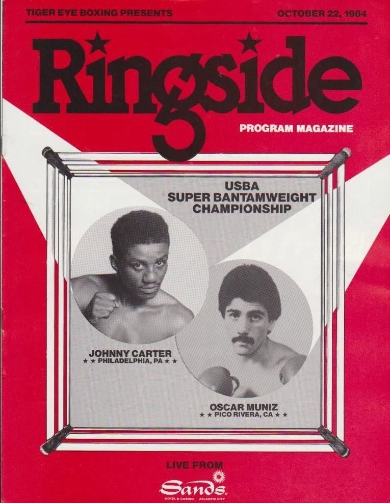 Oscar The Boxer Muniz Photo Boxing Magazine Picture