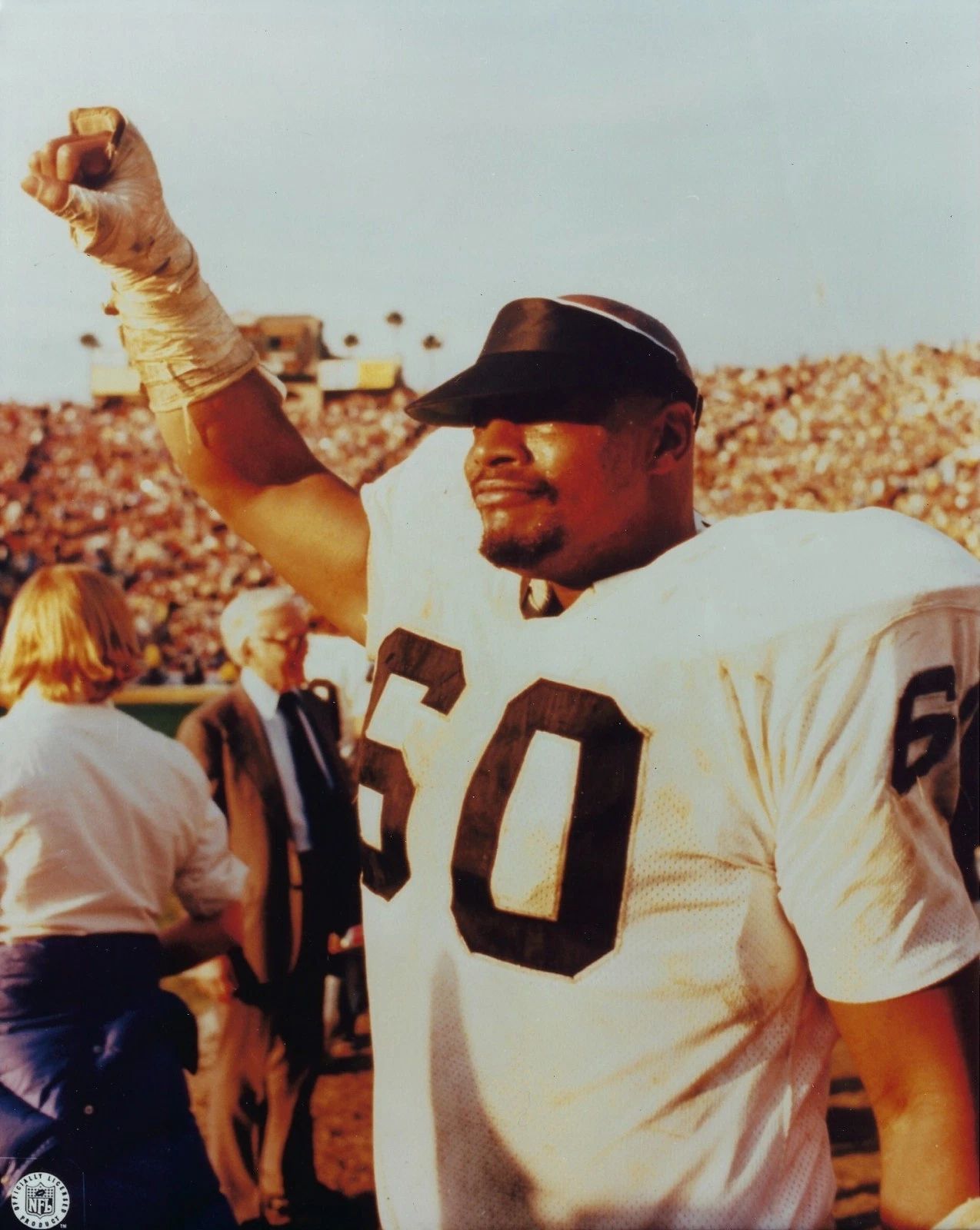 Otis Sistrunk Photo Oakland Raiders Picture Close Up