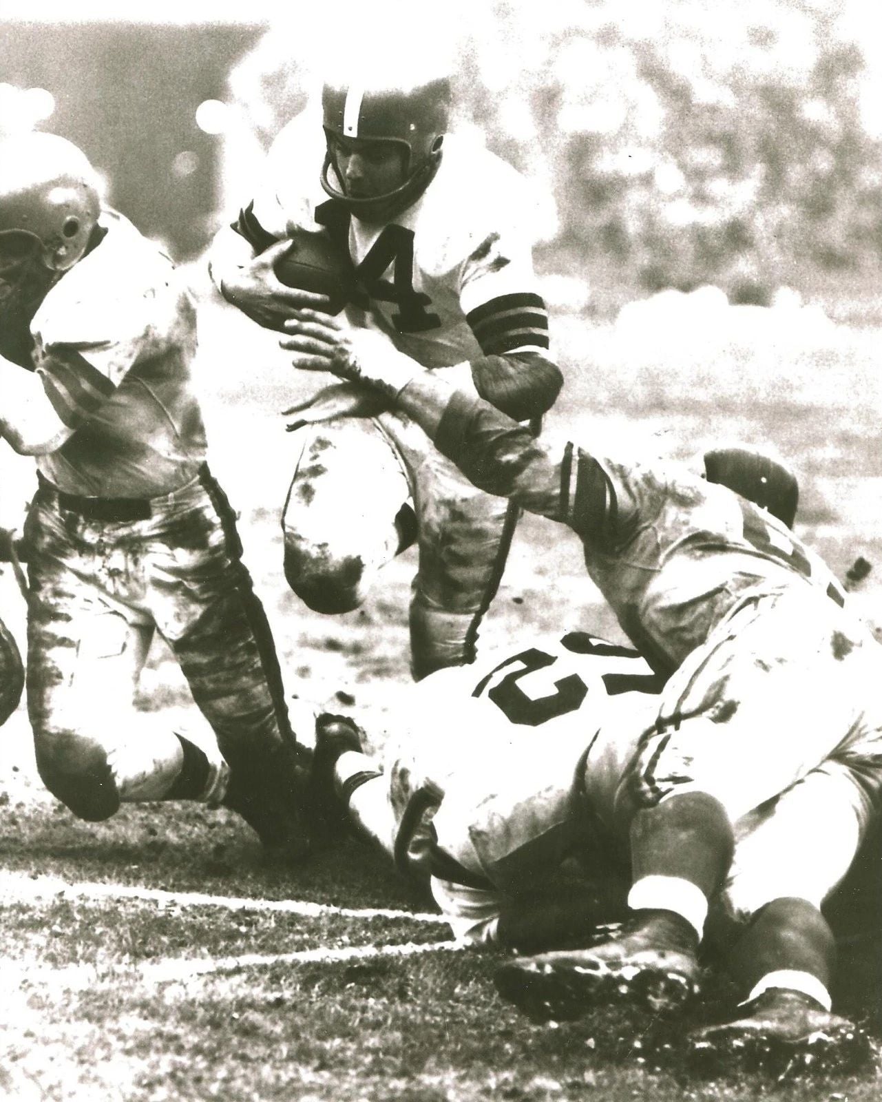 Otto Graham Photo Cleveland Browns Picture Nfl Football Game Action