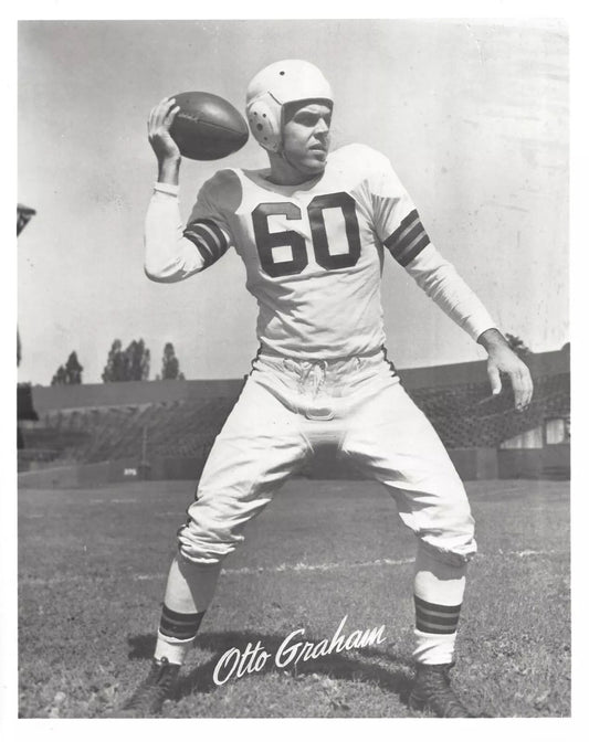 Otto Graham Photo Cleveland Browns Picture Nfl Football