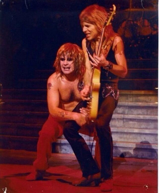 Ozzy Osbourne & Randy Rhoads Classic Heavy Metal Magnet Picture Magnet