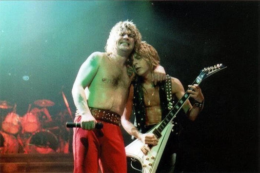 Ozzy Osbourne & Randy Rhoads Iconic Rock Concert Magnet Picture Magnet 6X8