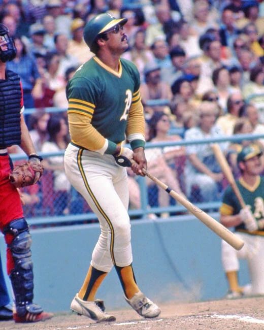 Oakland Athletics A'S Reggie Jackson Glossy Keychain Baseball Print Hof 93 1