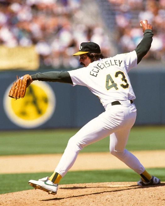 Oakland Athletics Dennis Eckersley Glossy Magnet Magnet Hof 04