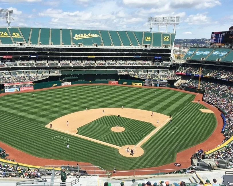 Oakland Athletics Oakland Coliseum Glossy Keychain Stadium Keychain 2