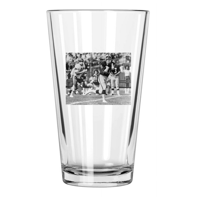 Oakland Raiders Cliff Branch Photo Football Hof 2022 2 Pint Beer Drinking Glass