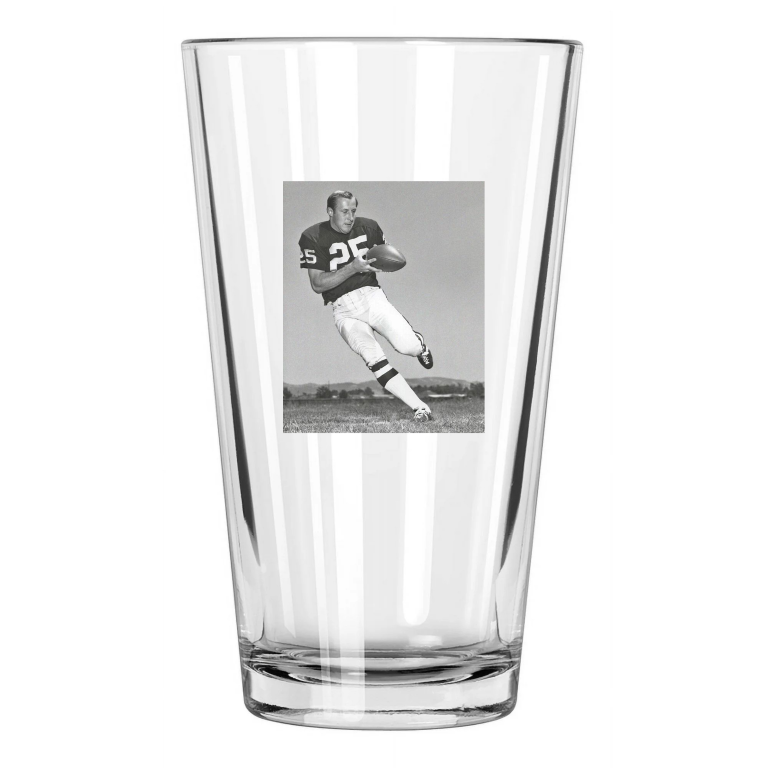 Oakland Raiders Fred Biletnikoff Football Hof 88 4 Pint Beer Drinking Glass