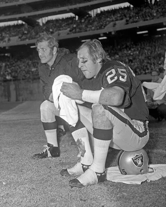 Oakland Raiders Fred Biletnikoff And George Blanda Magnet Magnet