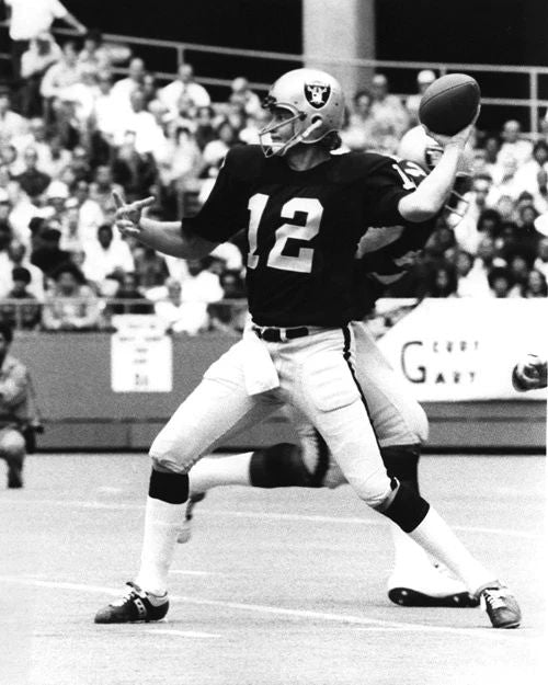 Oakland Raiders Ken Stabler Glossy Keychain Football Keychain Hof 2016 3