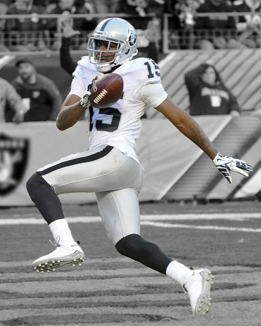 Oakland Raiders Michael Crabtree Glossy Magnet Spotlight Magnet