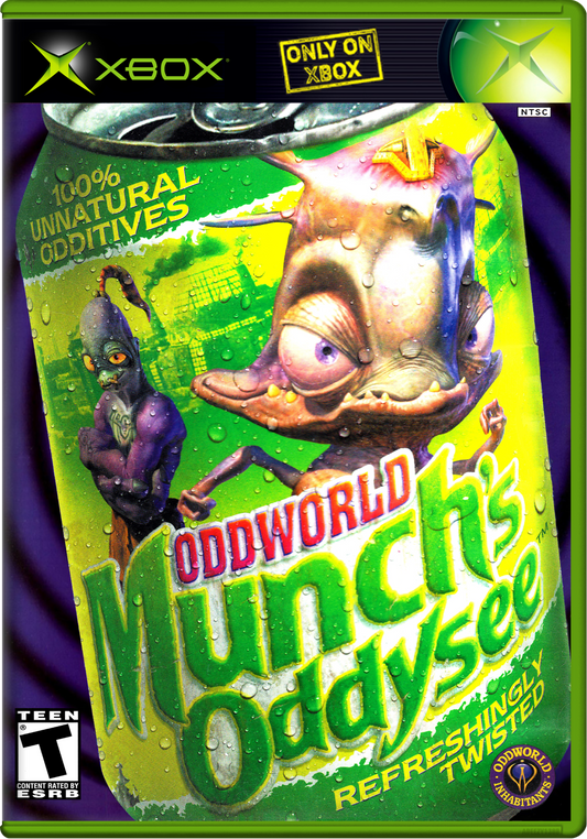 Oddworld Munch'S Oddysee Xbox Print Poster