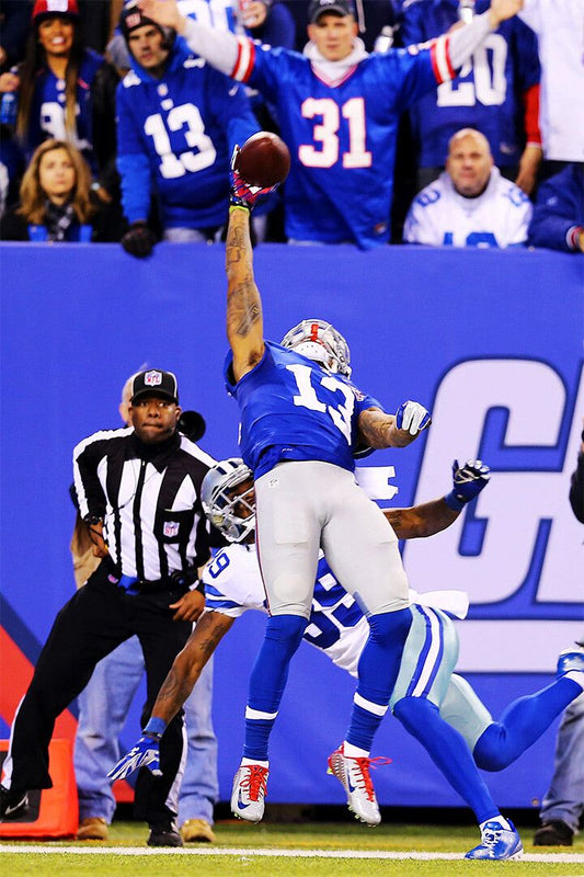 Odell Beckhamm Greatest Catch Football Idol Jigsaw Puzzle