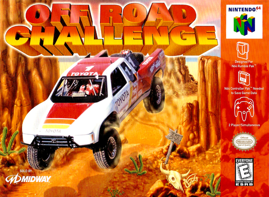 Off Road Challenge N64 Print Poster
