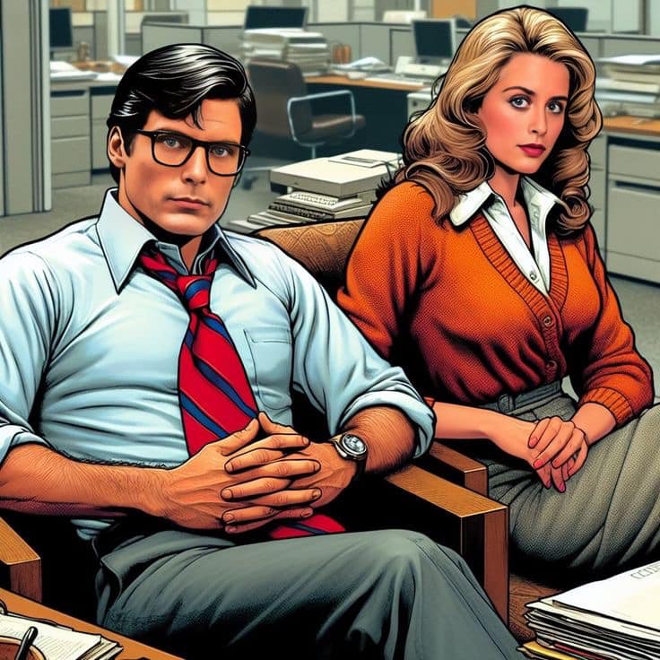 Office Portrait Two Professionals Jigsaw Puzzle