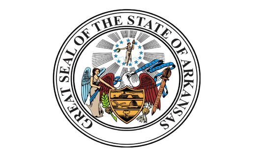 Official Arkansas State Seal Poster Picture Photo Stars Little Rock Southern