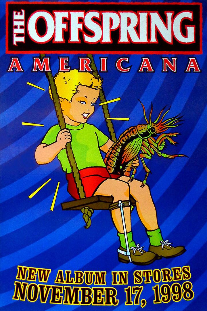 Offspring Americana Music Album Cover Print Jigsaw Puzzle