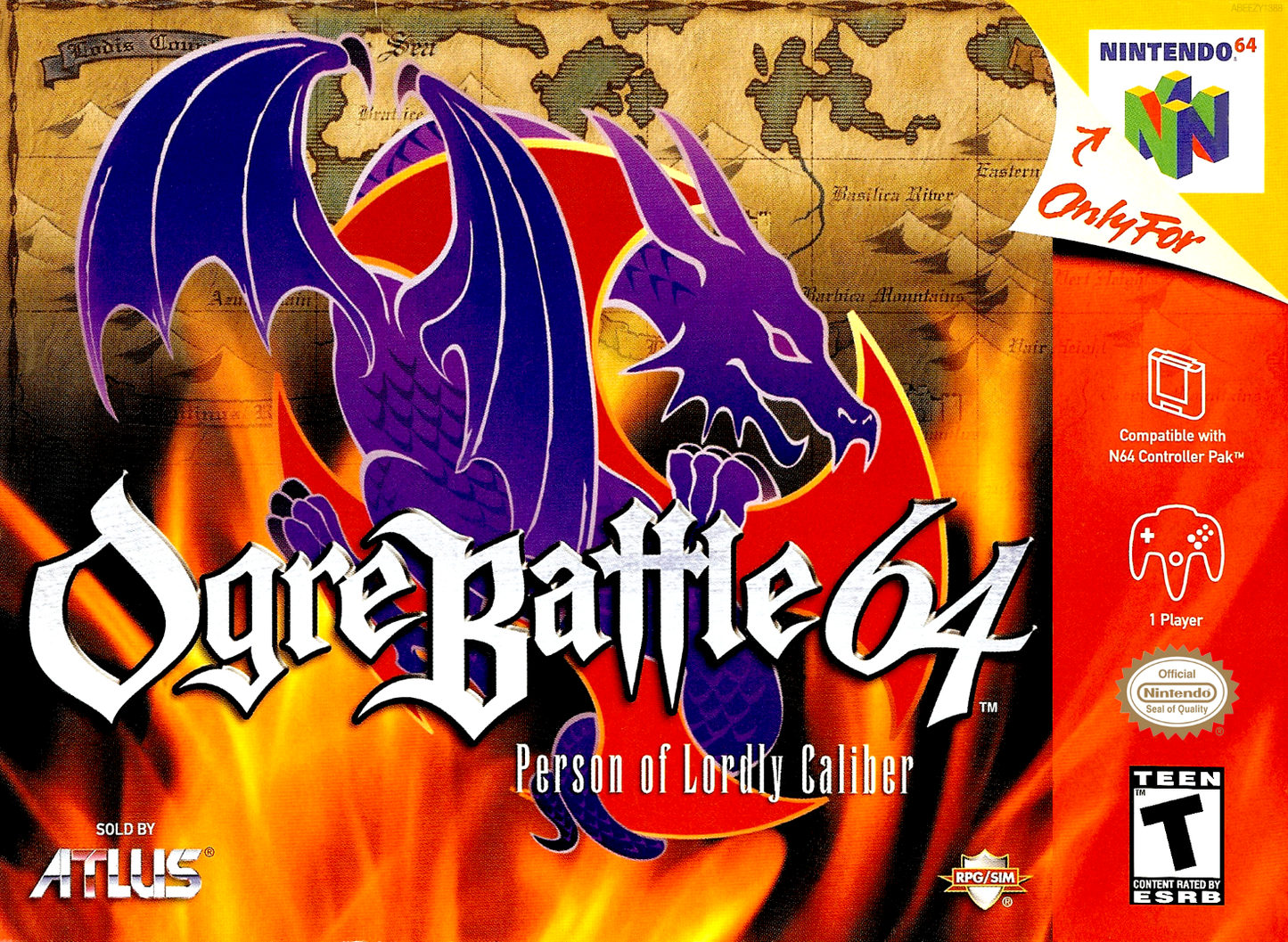 Ogre Battle 64 Person Of Lordly Caliber N64 Keychain