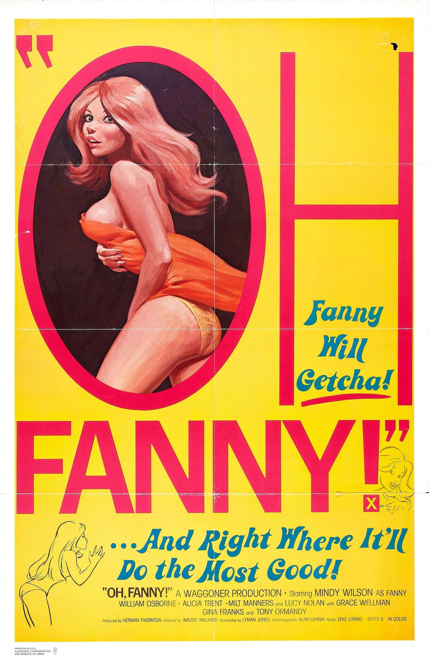 Oh Fanny 01 Movie Magnet