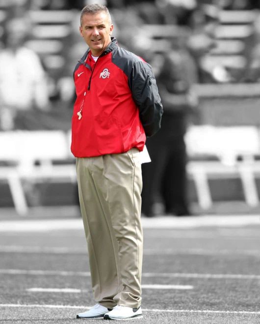 Ohio State Buckeyes Coach Urban Meyer Glossy Keychain Spotlight Keychain