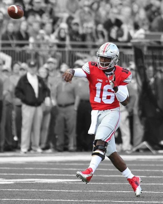 Ohio State Buckeyes J.T 1. Barrett Glossy Magnet Spotlight Magnet