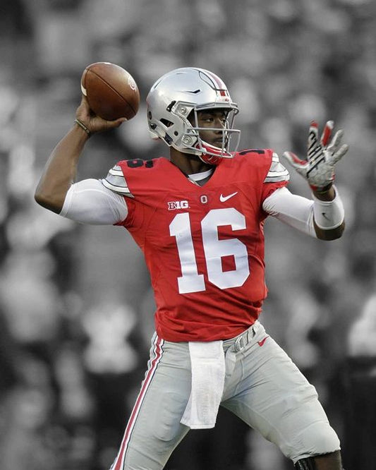 Ohio State Buckeyes J.T 2. Barrett Glossy Magnet Spotlight Magnet