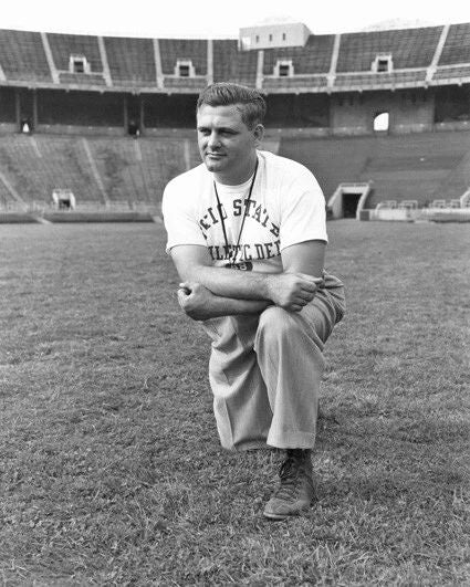 Ohio State Buckeyes Woody Hayes Glossy Photo College Football Poster