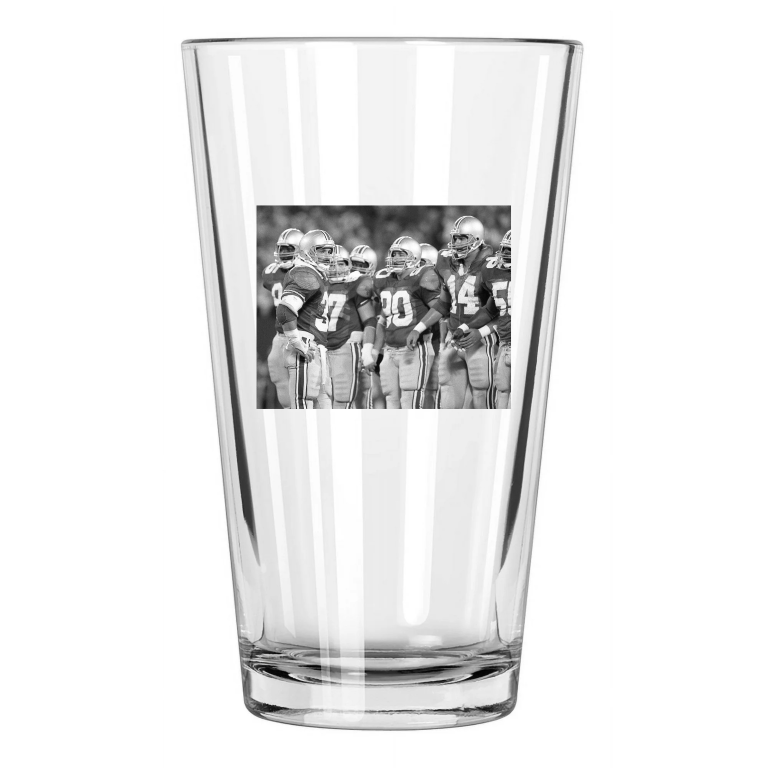 Ohio State Chris Spielman Photo College Football Pint Beer Drinking Glass