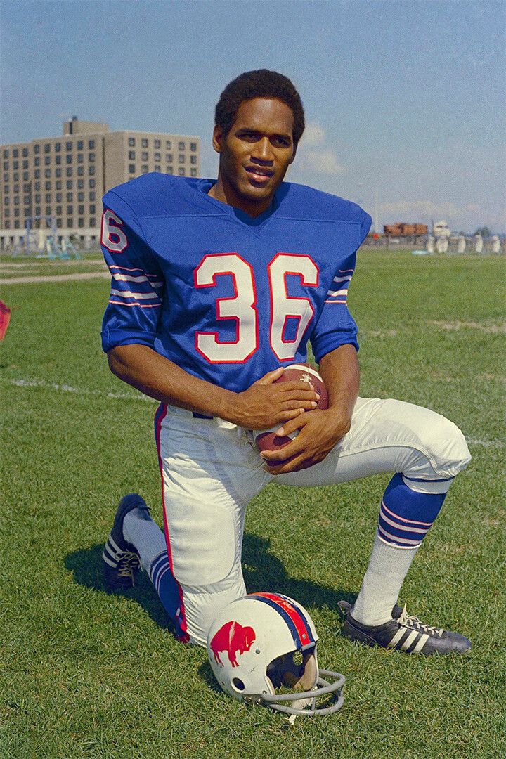 Oj Simpson 2000 Yard Season Football Star Jigsaw Puzzle