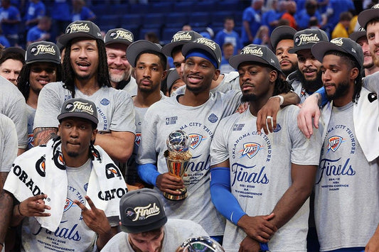 Oklahoma City Thunder Basketball Team Champions Celebrate Jigsaw Puzzle