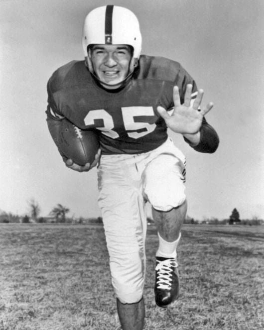 Oklahoma Sooners Billy Vessels Glossy Magnet Heisman Trophy Winner Print