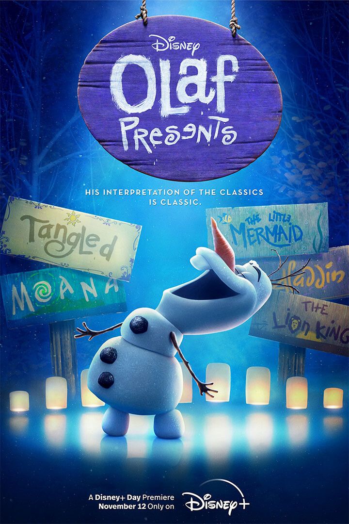 Olaf Presents Movie Animation Comedy Print Jigsaw Puzzle