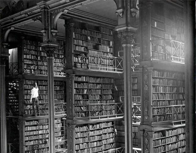 Old Cincinnati Library Before Demolition 1955 Historic Picture Photo 8.5 X11