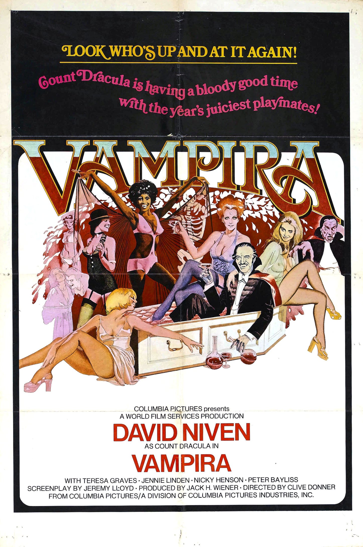 Old Dracula 001 Movie Magnet
