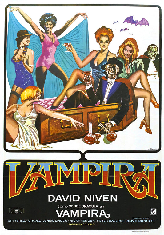 Old Dracula 02 Movie Magnet