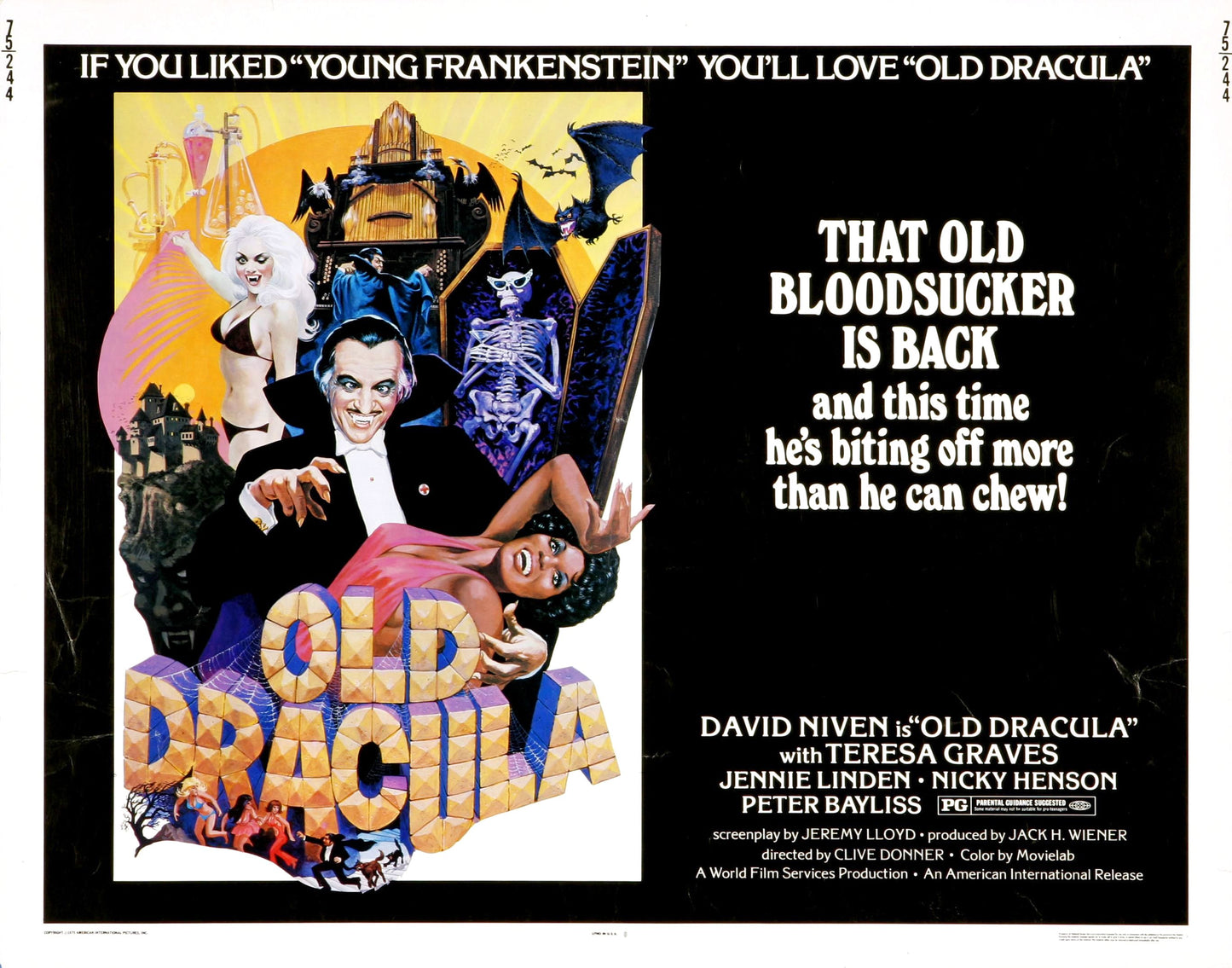 Old Dracula 04 Movie Magnet