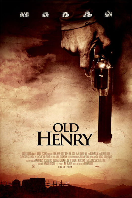 Old Henry Movie Thriller Action Painting Print Jigsaw Puzzle