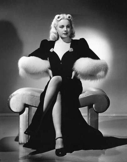 Old Hollywood Golden Age Actress Mary Beth Hughes Retro Poster Photo