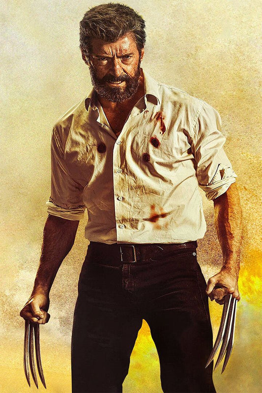 Old Man Logan Wolverine Comics Art Home Decor Jigsaw Puzzle