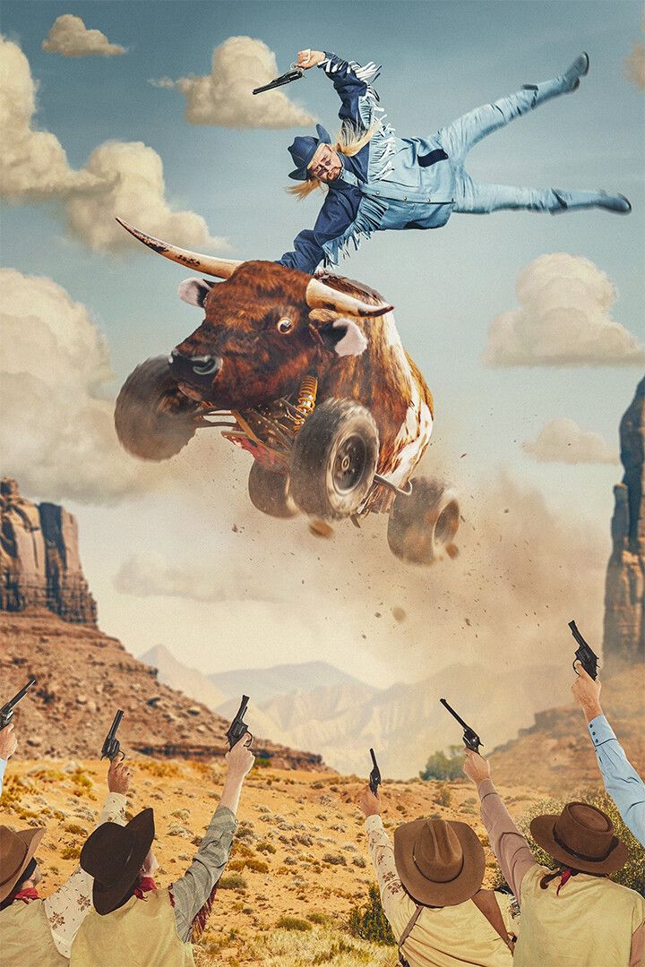 Oliver Tree Cowboy Tears Music Album Print Jigsaw Puzzle