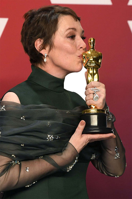 Olivia Colman Celebrity British Actor Painting Print Wall Decor Jigsaw Puzzle