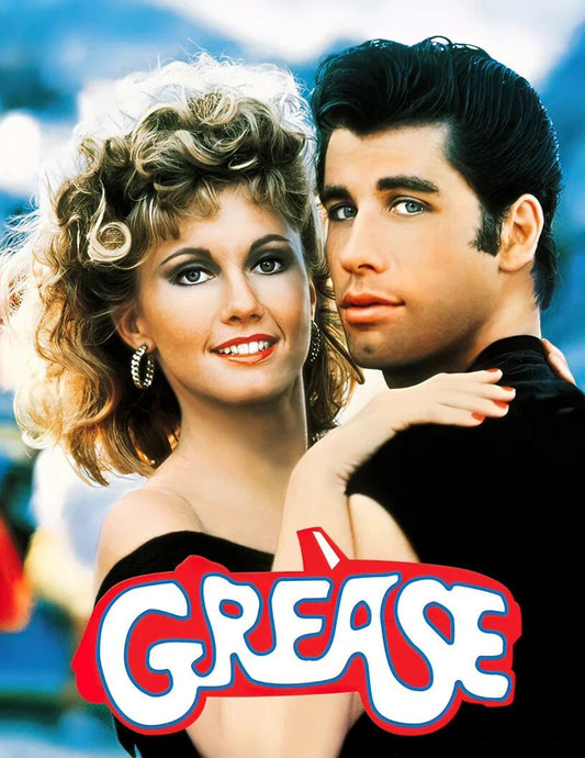 Olivia Newton John Travolta In Grease Movie Poster Picture Photo Print