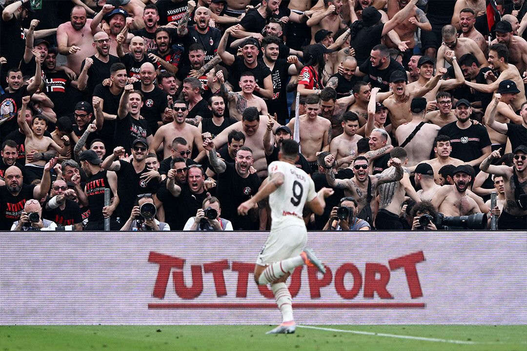 Olivier Giroud Milan 202122 Serie A Champions Wall Art Decor Jigsaw Puzzle
