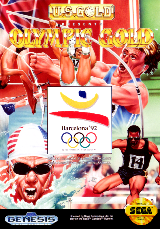 Olympic Gold (Usa) Genesis Print Poster