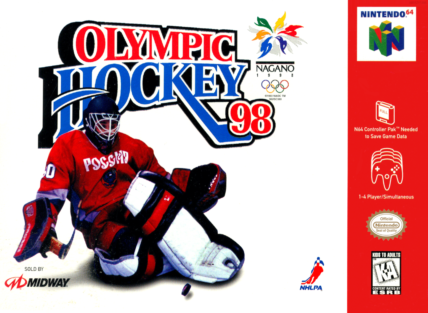 Olympic Hockey 98 N64 Keychain