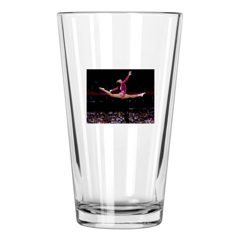 Olympics Usa Gymnast Gabby Douglas Photo London Pint Beer Drinking Glass
