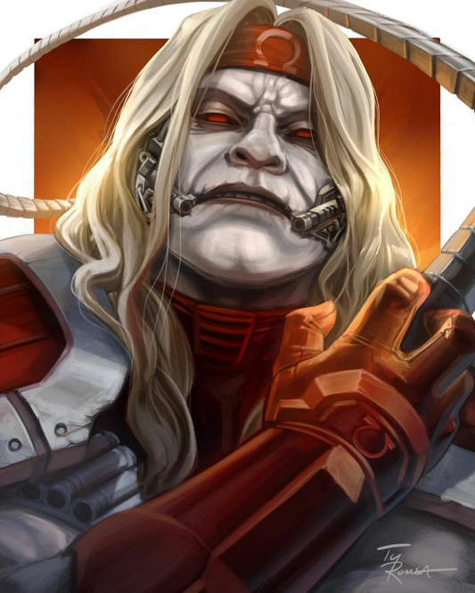 Omega Red 8421 Print Poster