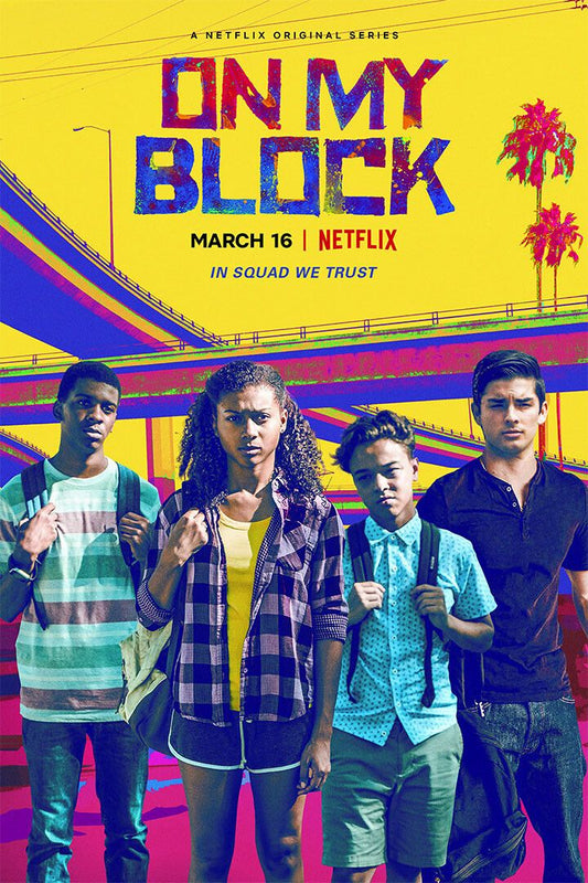 On My Block 2 Movie 2021 Action Drama Painting Print Jigsaw Puzzle